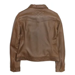 Leather Jackets^Frye Trucker Jacket Medium Brown