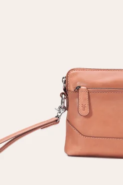 Handbags^Frye Melissa Crossbody Wristlet APRICOT