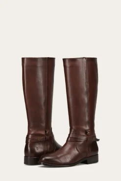 Boots^Frye Melissa Belted Tall Wide Calf