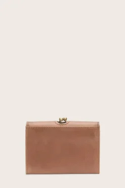 Wallets & Accessories^Frye Melissa Clip Purse Cognac