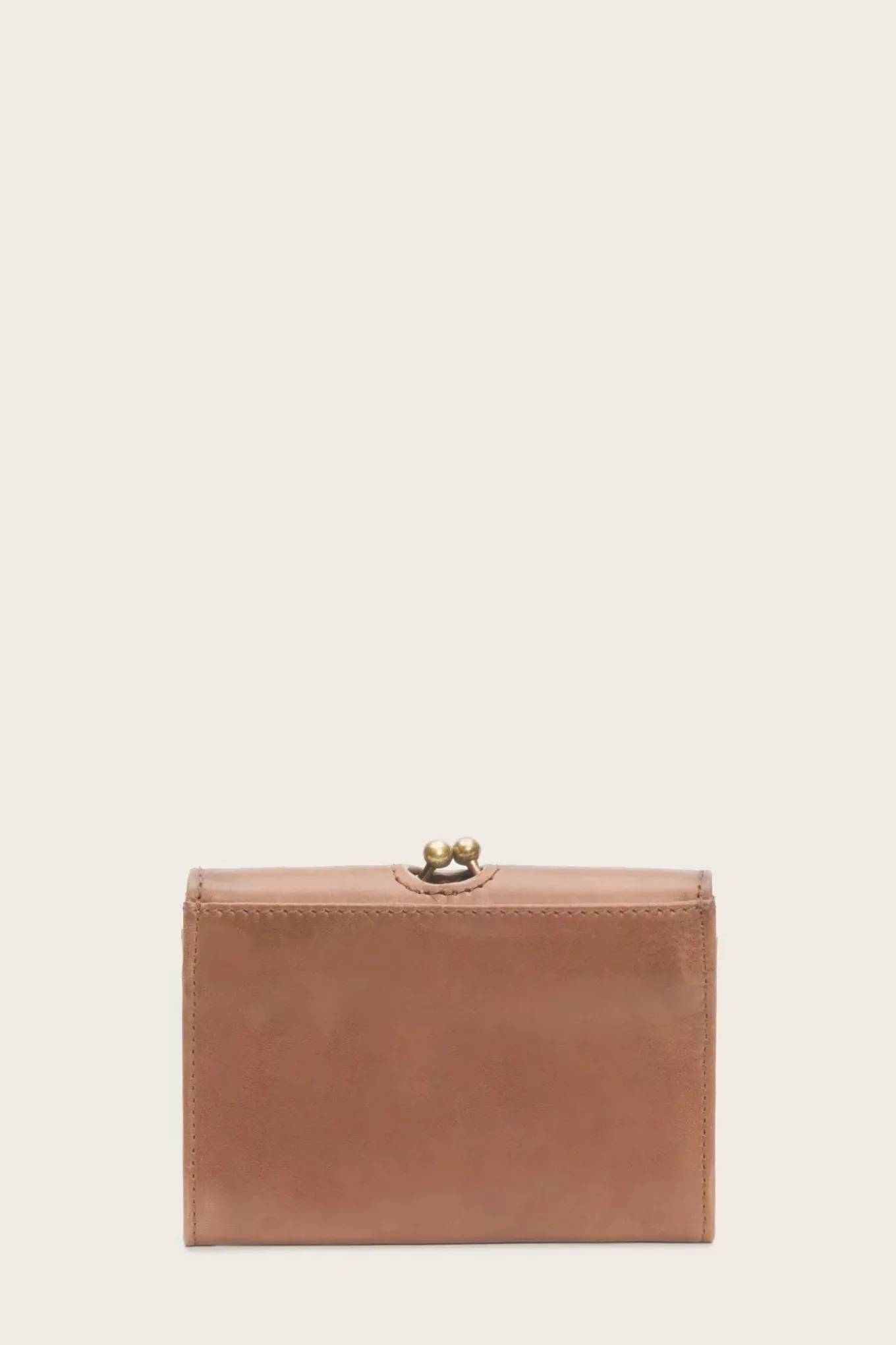Wallets & Accessories^Frye Melissa Clip Purse Cognac