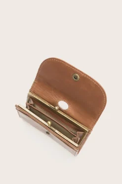 Wallets & Accessories^Frye Melissa Clip Purse Cognac