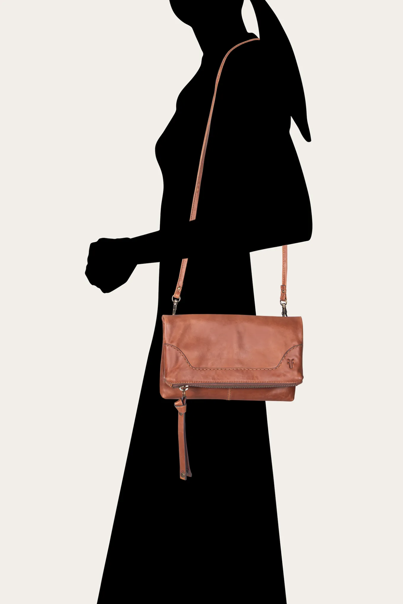 Handbags^Frye Melissa Crossbody Clutch Cognac