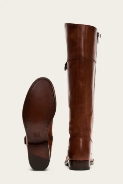 Boots^Frye Melissa D Ring Tall Wide Calf