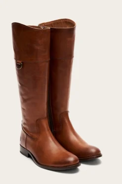 Boots^Frye Melissa D Ring Tall Wide Calf