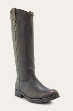 Boots^Frye Melissa Double Sole Button Lug Tall