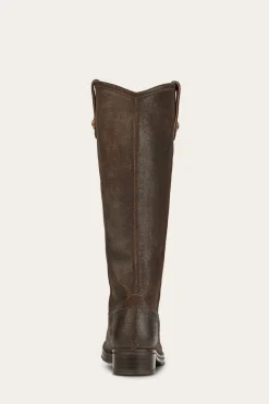 Boots^Frye Melissa Double Sole Button Lug Tall
