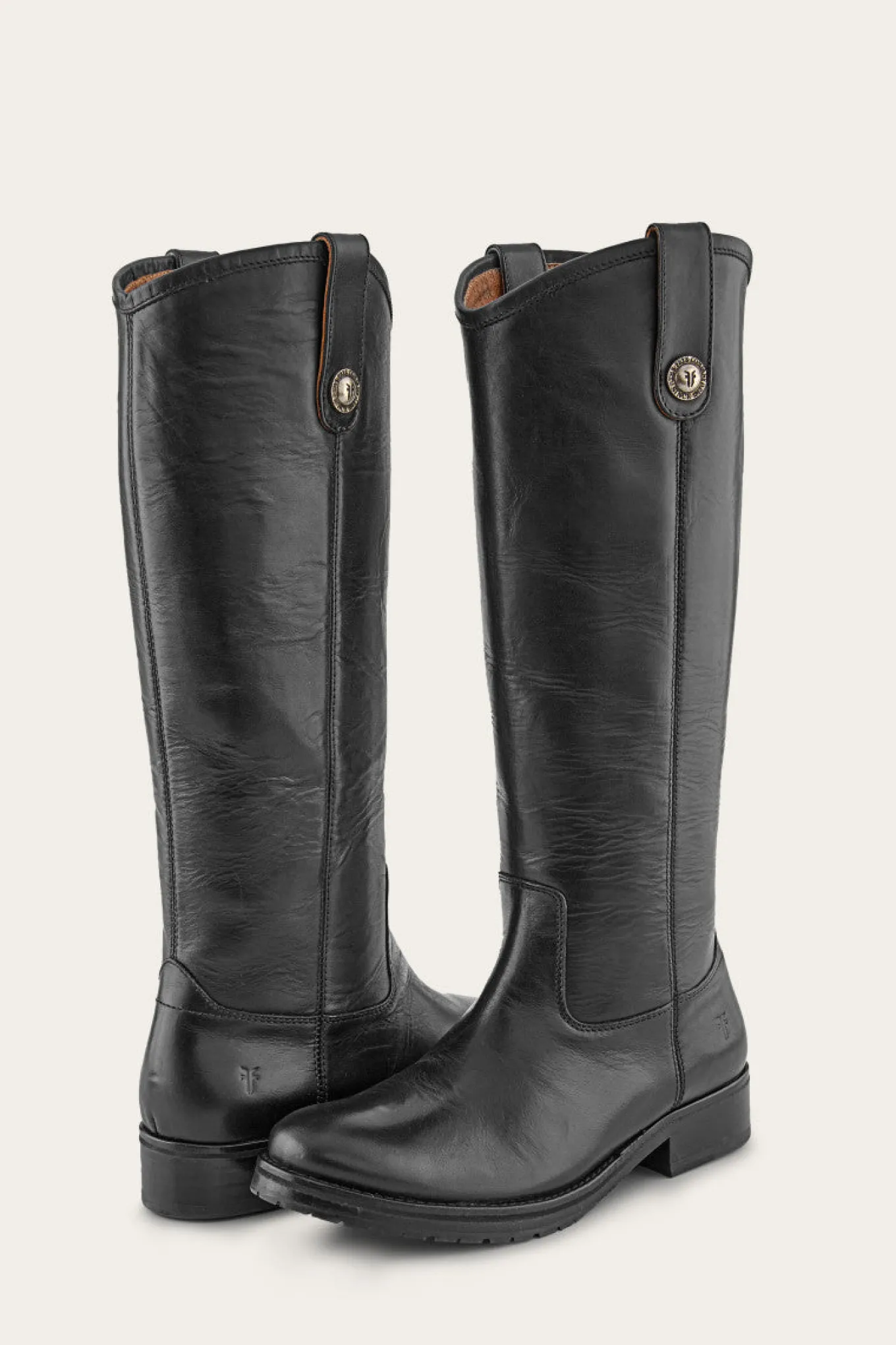 Boots^Frye Melissa Double Sole Button Lug Tall