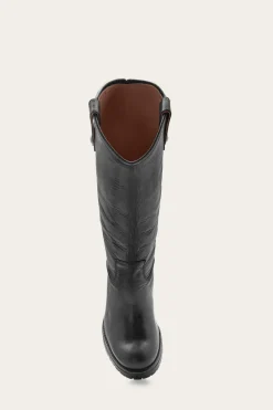 Boots^Frye Melissa Double Sole Button Lug Tall