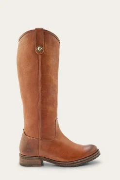 Boots^Frye Melissa Double Sole Button Lug Tall
