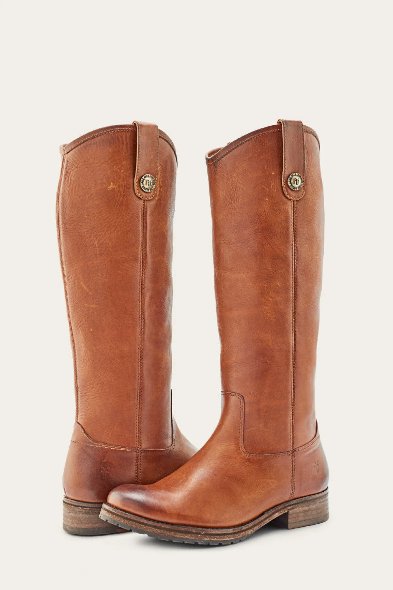 Boots^Frye Melissa Double Sole Button Lug Tall