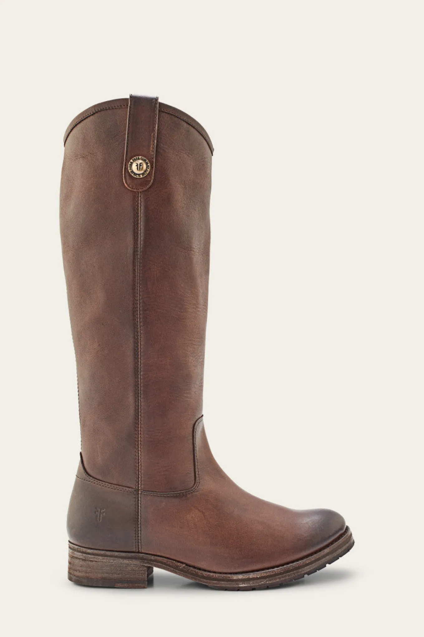 Boots^Frye Melissa Double Sole Button Lug Tall