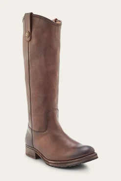 Boots^Frye Melissa Double Sole Button Lug Tall