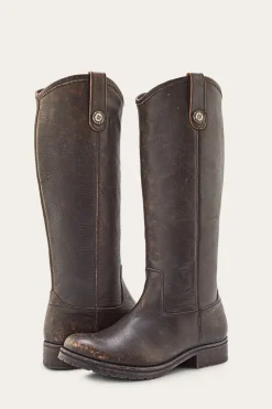 Boots^Frye Melissa Double Sole Button Lug Tall