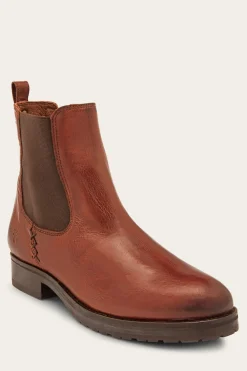 Booties^Frye Melissa Double Sole Chelsea