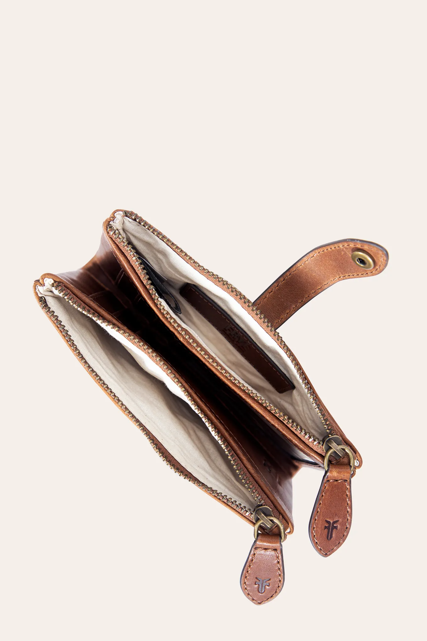 Handbags^Frye Melissa Double Zip Wallet