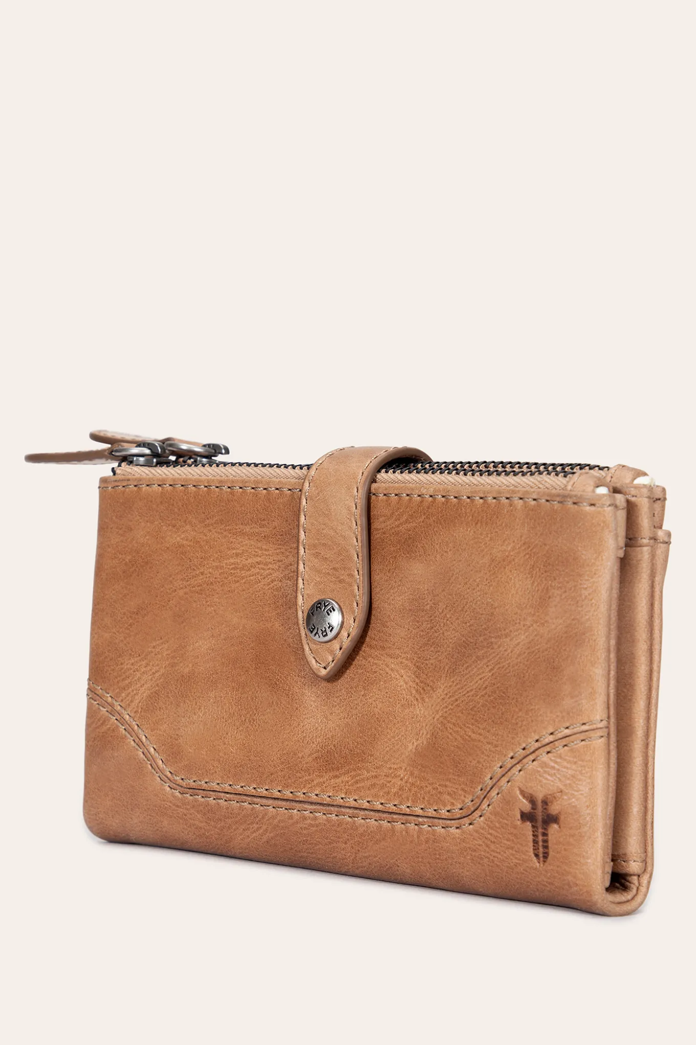 Handbags^Frye Melissa Double Zip Wallet