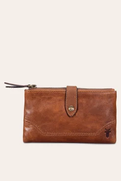 Handbags^Frye Melissa Double Zip Wallet