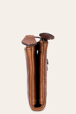 Handbags^Frye Melissa Double Zip Wallet
