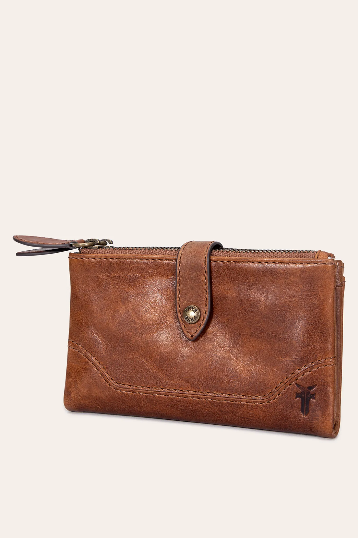 Handbags^Frye Melissa Double Zip Wallet