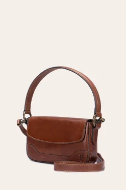 Handbags^Frye Melissa Mini Flap COGNAC