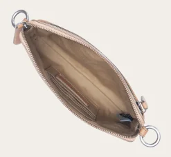 Handbags^Frye Melissa Straw Crossbody Wristlet Beige