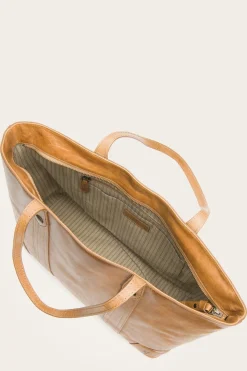 Handbags^Frye Melissa Traveler Beige