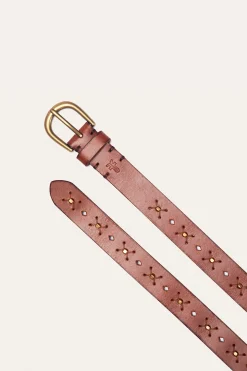 Belts^Frye 25MM Beaded Perf Belt
