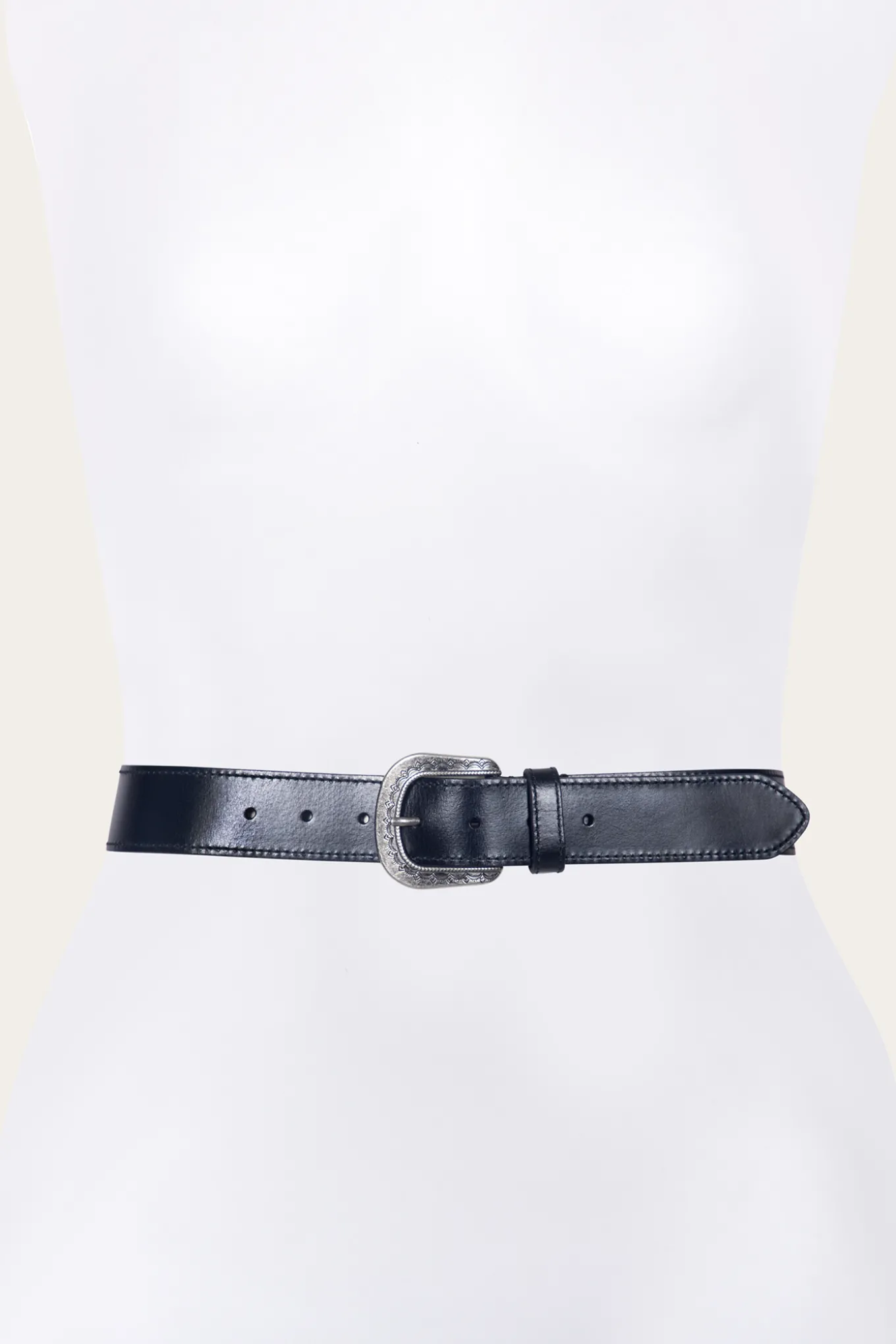 Belts^Frye 38mm Belt With Engraved Buckle