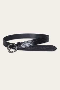 Belts^Frye 30mm Belt With Western Embossing
