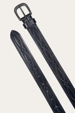 Belts^Frye 30mm Belt With Western Embossing