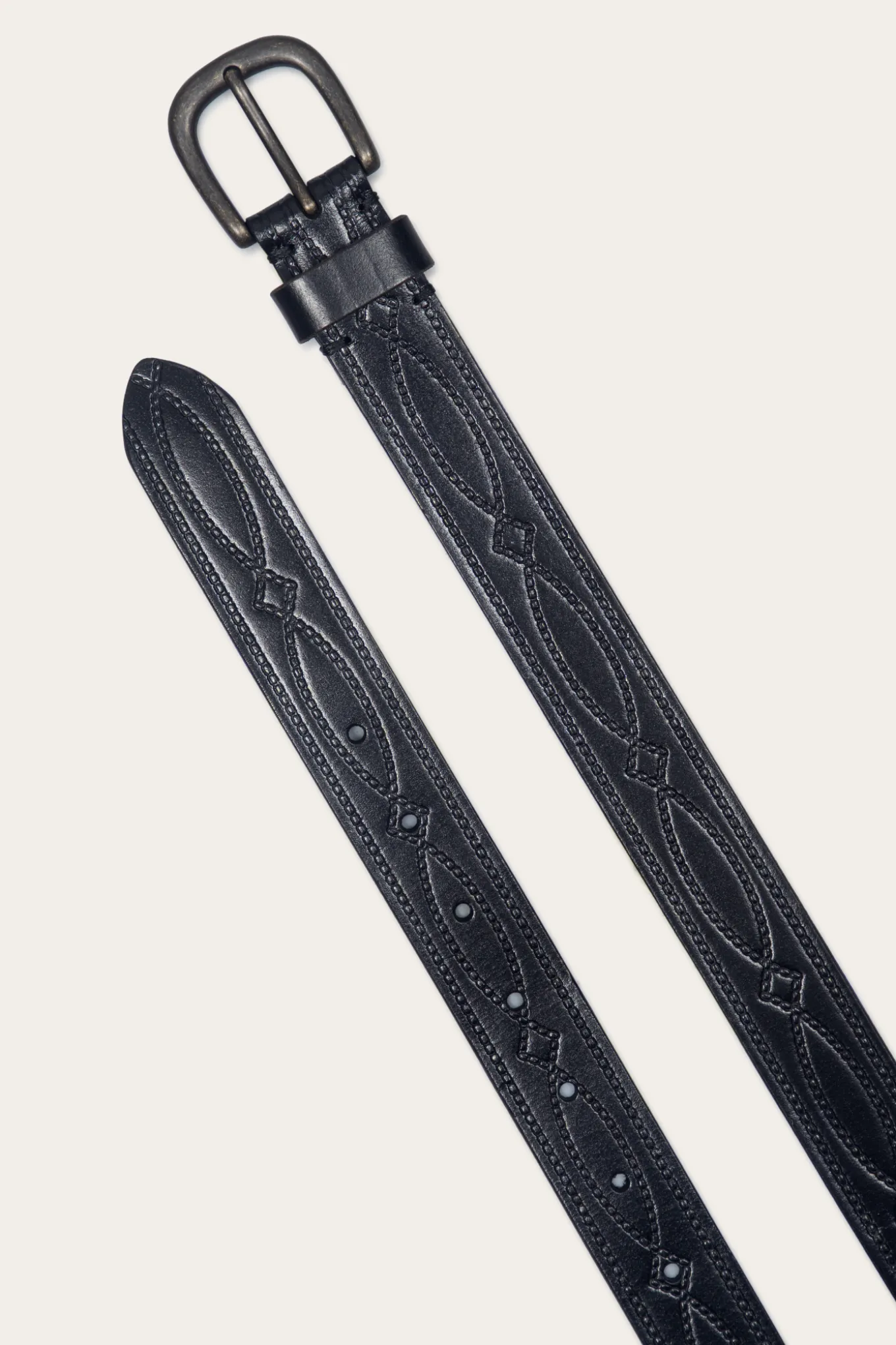 Belts^Frye 30mm Belt With Western Embossing