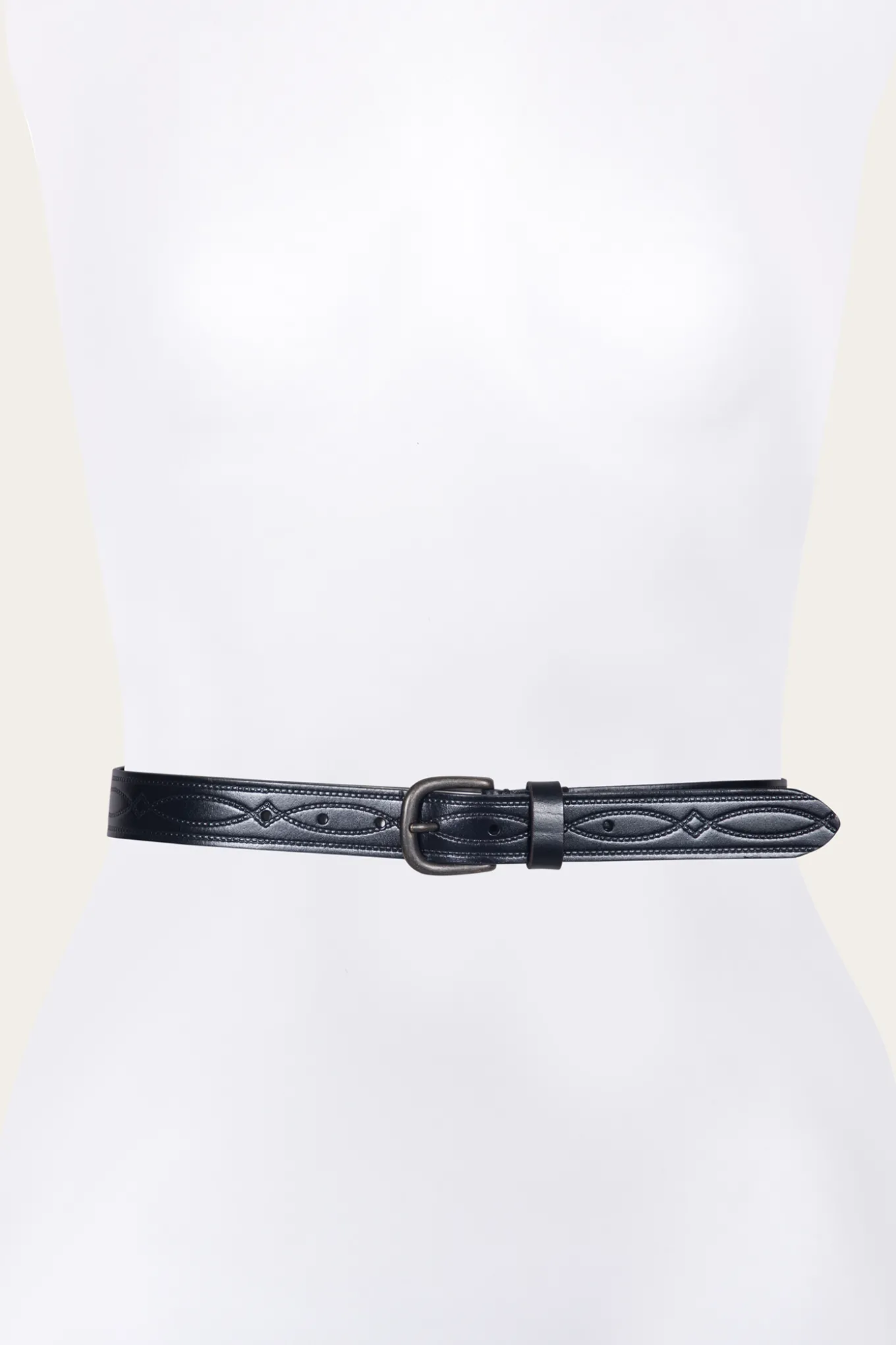 Belts^Frye 30mm Belt With Western Embossing