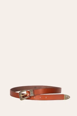 Belts^Frye 25MM Logo Western Belt