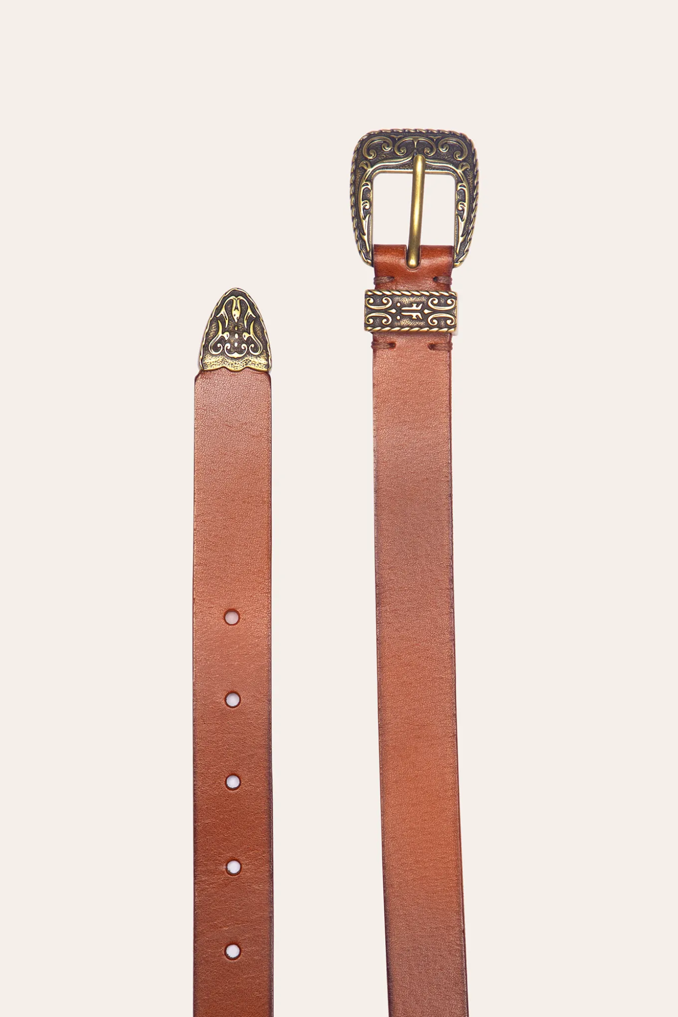 Belts^Frye 25MM Logo Western Belt