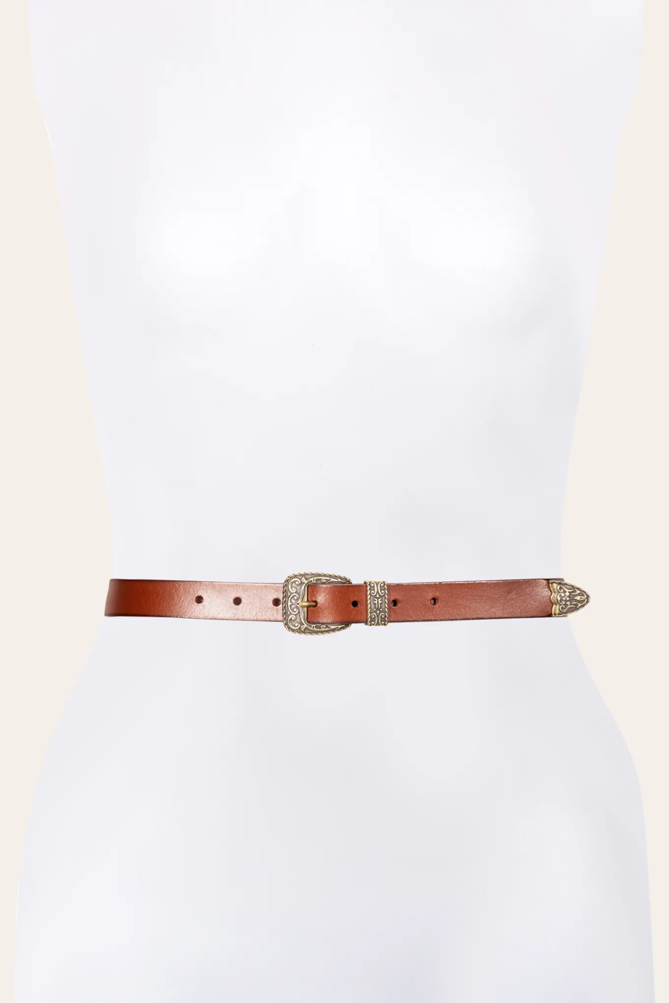Belts^Frye 25MM Logo Western Belt