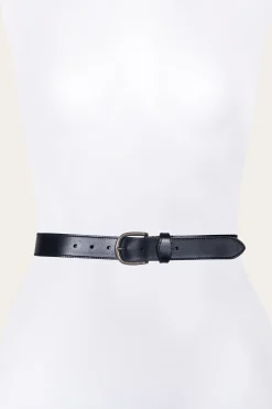 Belts^Frye 35mm Stitched Edge Belt With Shaped Keeper