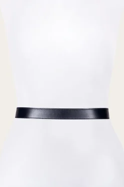 Belts^Frye 35mm Stitched Edge Belt With Shaped Keeper
