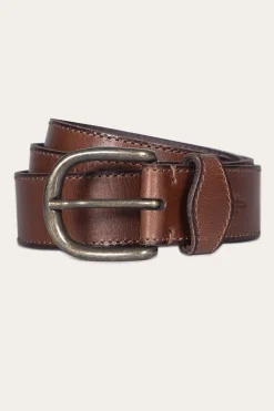 Belts^Frye 35mm Stitched Edge Belt With Shaped Keeper