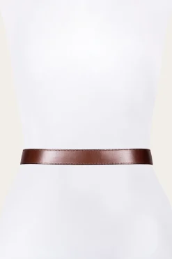 Belts^Frye 35mm Stitched Edge Belt With Shaped Keeper