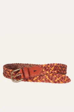Belts^Frye 35MM Tonal Woven Leather Belt