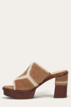 Sandals^Frye Pipa Crochet Platform Sandal