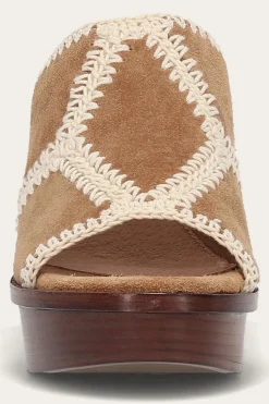 Sandals^Frye Pipa Crochet Platform Sandal