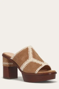 Sandals^Frye Pipa Crochet Platform Sandal