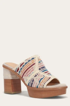 Sandals^Frye Pipa Crochet Platform Sandal