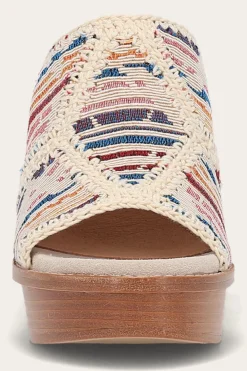 Sandals^Frye Pipa Crochet Platform Sandal