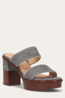 Sandals^Frye Pipa Woodstock 2 Band Platform Sandal