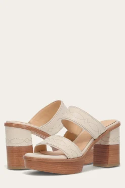 Sandals^Frye Pipa Woodstock 2 Band Platform Sandal