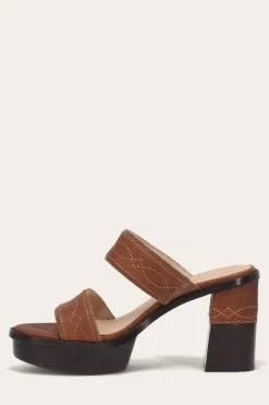 Sandals^Frye Pipa Woodstock 2 Band Platform Sandal