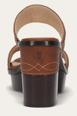 Sandals^Frye Pipa Woodstock 2 Band Platform Sandal